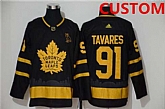Men's Toronto Maple Leafs Custom Black Golden City Edition Stitched NHL Jersey,baseball caps,new era cap wholesale,wholesale hats
